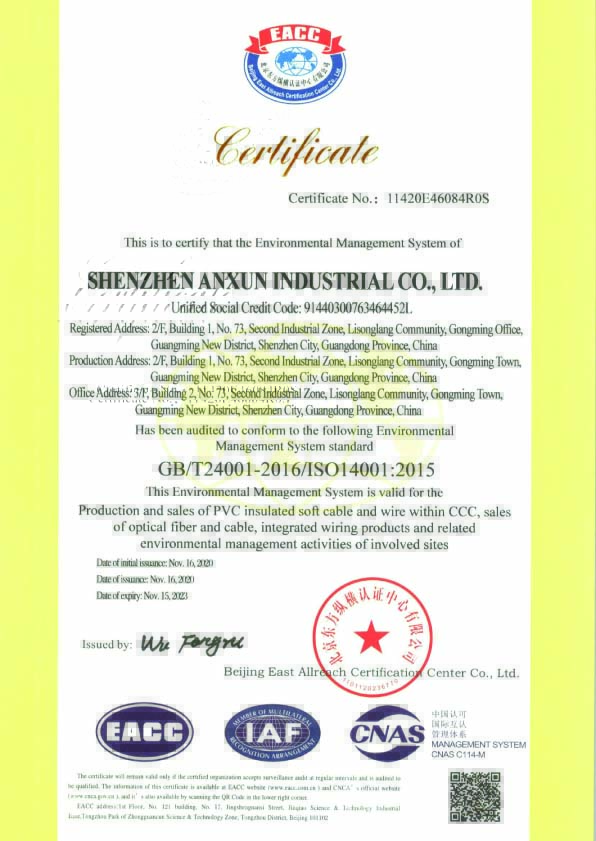 ISO14001環(huán)境管理體系英文